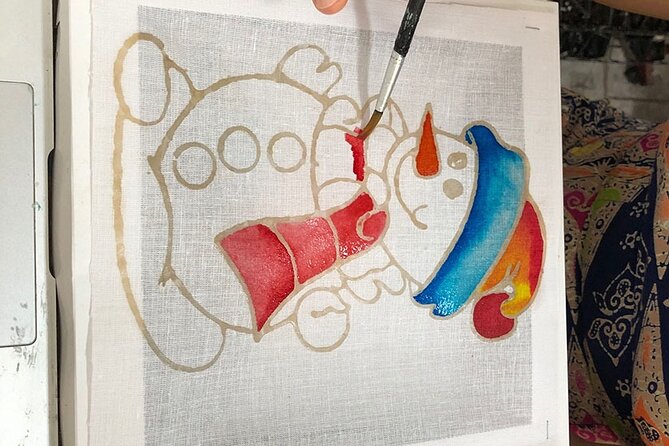 Batik Coloring Workshop by myBatik - A short class with enough room for beginners