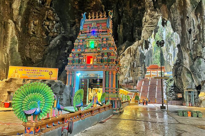 Batu Caves Twilight and Little India Evening Tour - Climbing Batu Caves and the rainbow steps