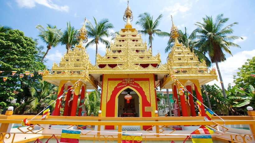 George Town: 5-Hour Penang Island City Tour - Dharmikarama Burmese Temple Across The Road