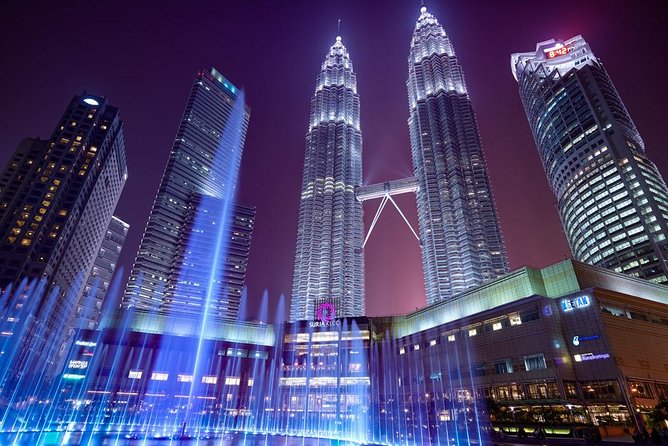 Glittering Night at Lake Symphony, River of Life & Saloma Bridge - Kuala Lumpur after sunset: what this tour really offers