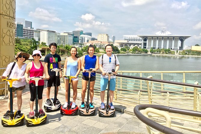 Guided Eco Ride Segway Tour at Putrajaya, City in the Garden - Starting at Precinct 2 and learning the vehicle