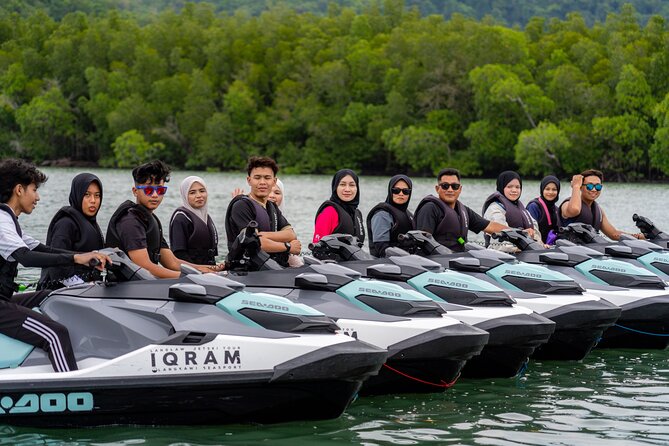 Jet Ski Tour Mee Udang Pulau Tuba - From Penarak to the open water