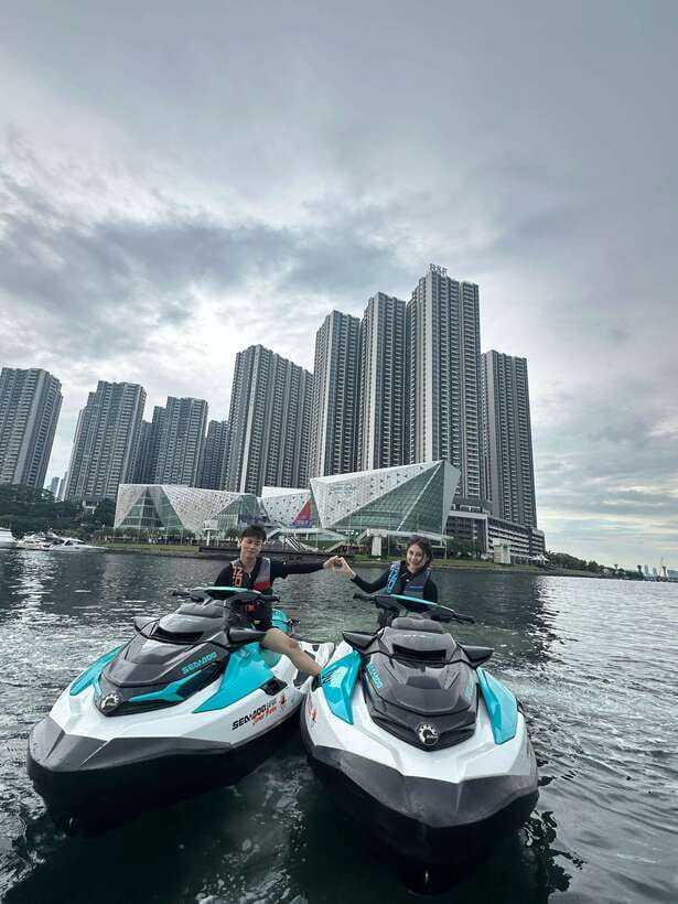 Johor Bahru : Seadoo JetSki 30mins Self Ride Tour(Single) - A fast ride through the Johor Straits