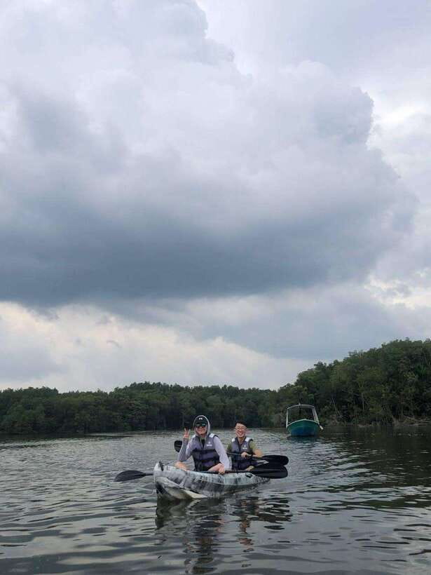 Johor: Sungai Lebam Kayaking with Transfer - Paddling through the mangrove forest