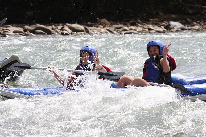 Kiulu River Water Rafting Day Tour from Kota Kinabalu - Preparing at the Kiulu River endpoint