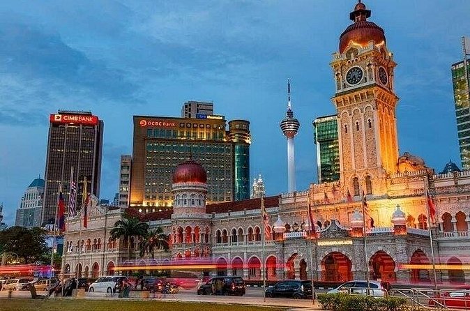 KL City Highlights in half a day - Kuala Lumpur Old Railway Station: Moorish detail in a compact stop
