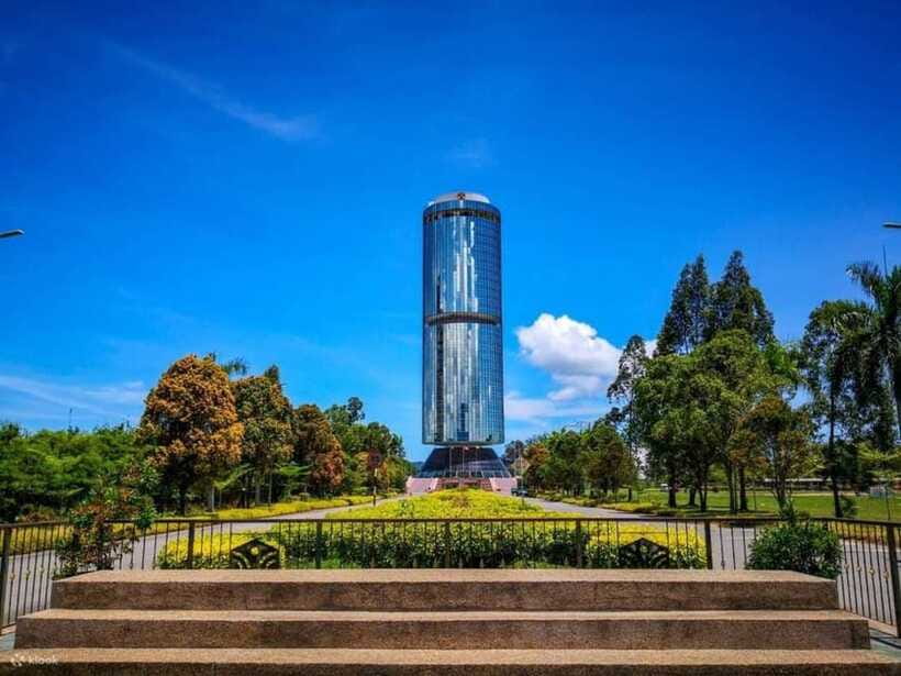 Kota Kinabalu: Private City Tour Day Trip - Tun Mustapha Tower: modern Kota Kinabalu from above
