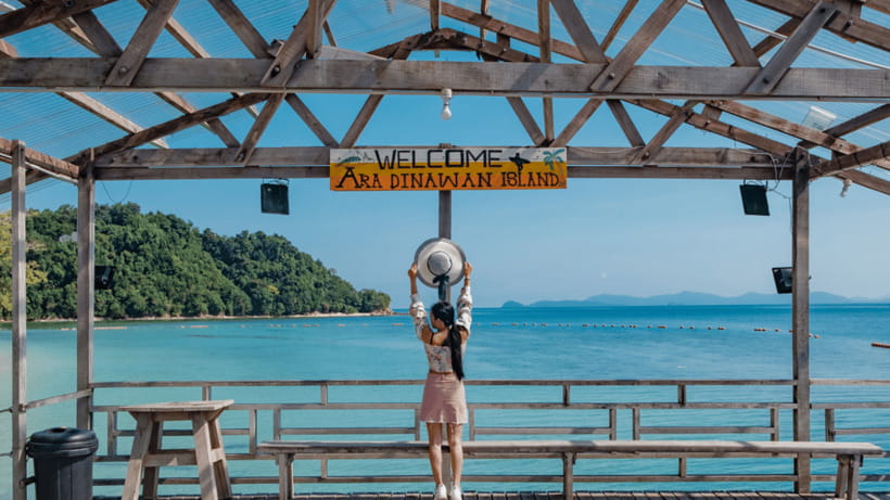 Kota Kinabalu : Snorkeling at Ara Dinawan Private Island - A gentle welcome at Ara Dinawan Island Resort
