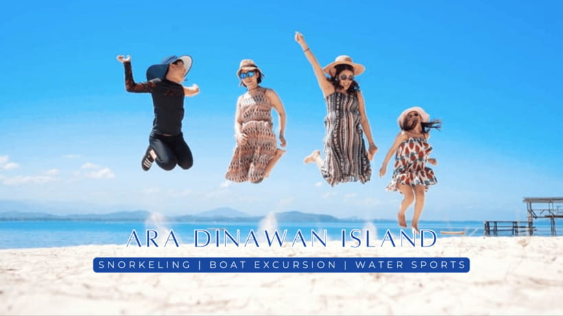 Kota Kinabalu : Snorkeling at Ara Dinawan Private Island - Getting to Beringgis and the first speedboat