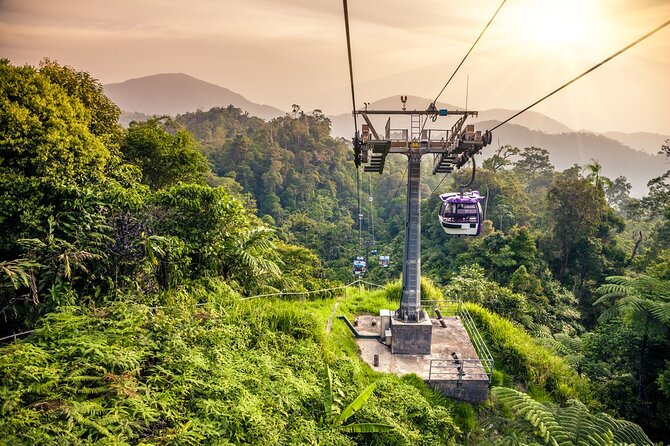 Kuala Lumpur (Genting Highlands 7.5 hours Private Tour) - Riding the Skyway over ancient rainforest