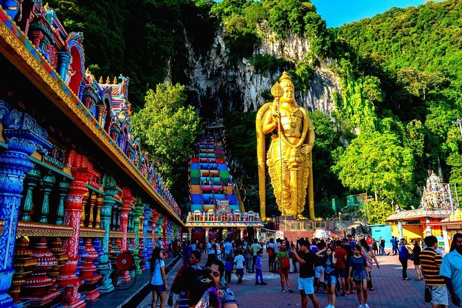 Kuala Lumpur Half Day Batu Caves And Cultural Group Tour - Batu Caves and the climb to the shrine