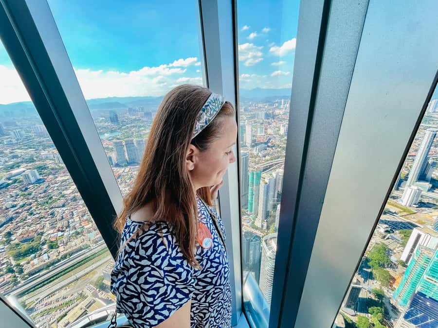 Kuala Lumpur: Petronas Twin Towers Entry E-Ticket - Comparing this view with KL Tower