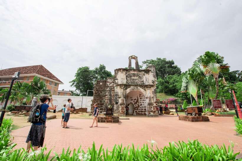 Kuala Lumpur: Private Malacca Night Tour w/Cruise & Trishaw - St. Peter’s Church and the first glimpse of old Malacca