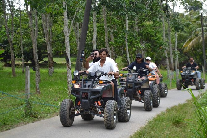 Langkawi ATV Jungle Ride to Durian Perangin Waterfall - Riding back through the rainforest