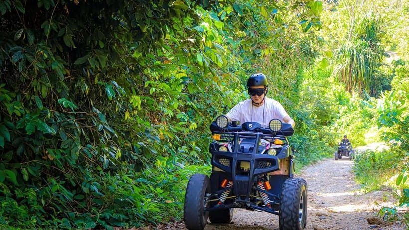 Langkawi Atv Private Jungle and Waterfall Tour - The first hour: jungle tracks and open country