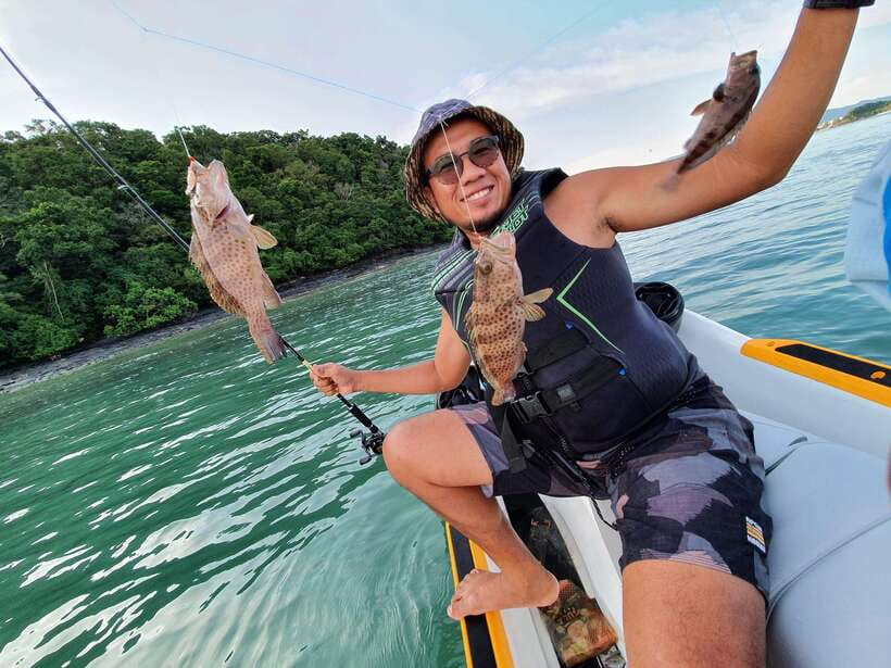 Langkawi: Jet Ski Fishing Tour with Guide - Finding fish around Langkawi