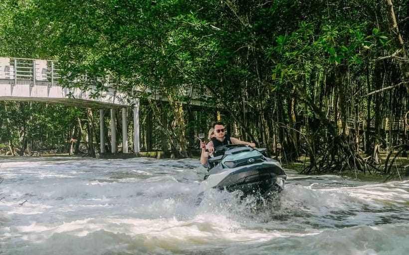Langkawi: Jet Ski Tour UNESCO Kilim Geopark Free Video - Why the cave stops make this more than a standard jet ski ride