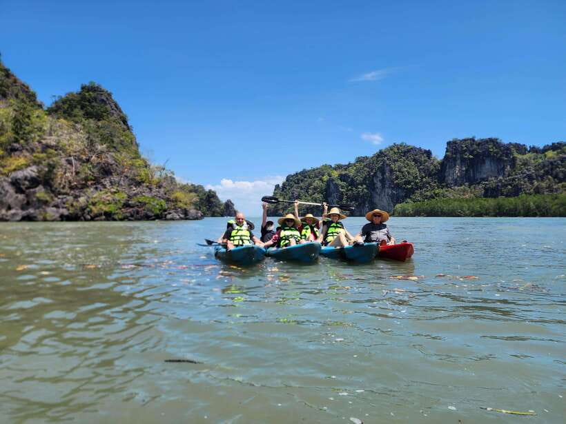 Langkawi : Kilim Mangrove Boat & Fun Kayak Tour with Lunch - Lunch at the fish farm or floating restaurant