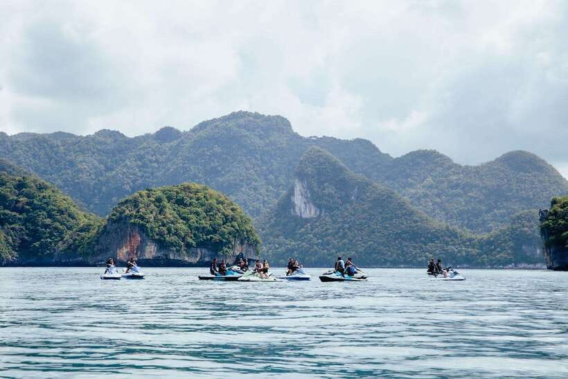 Langkawi: Mangrove Jet Ski Tour with Drone Video - Starting with the safety briefing and jet ski ride