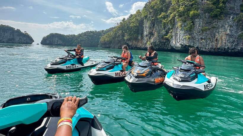 Langkawi: Premium UNESCO Geopark Jet Ski Tour of 8 Islands - Pregnant Maiden Lake and Dayang Bunting
