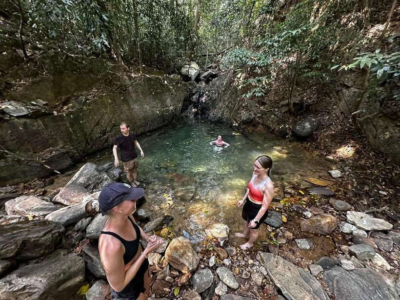 Langkawi: Seven Wells Waterfalls and Sacred Blue Pool Trip - Lower falls, upper pools, and the cable-car view