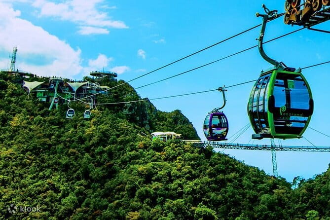 Langkawi Sky Cab (Cable Car) Admission Ticket - What you see from the Middle Station