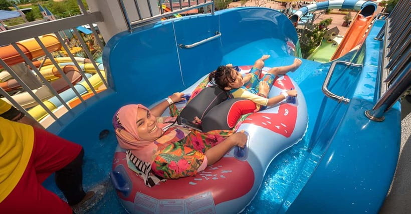 Langkawi: Splash Out Water Theme Park Admission Ticket - Daytime or evening visit: choose carefully