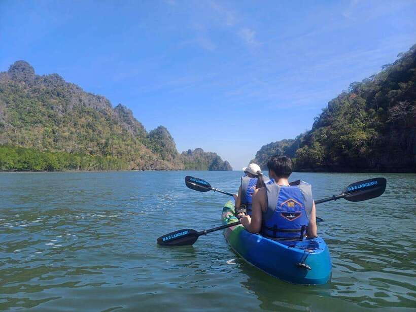 Langkawi: Sunset Kayaking Tour - Paddling through the mangrove channels