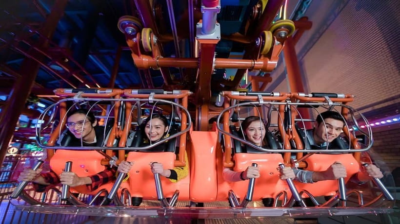 Malaysia: Genting Skytropolis Indoor Theme Park Ticket - The thrill rides are short, sharp, and physical