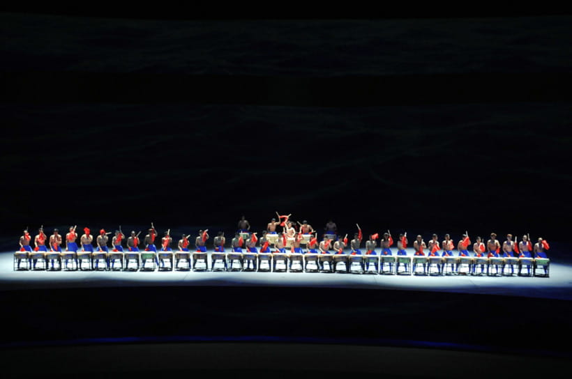 Melaka: Encore Melaka 70 mins Live Performance Ticket - Rotating seats, rising stages, and 3D mapping