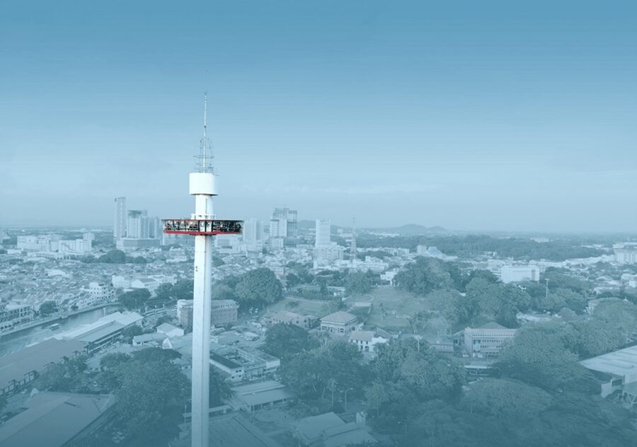 Melaka: Menara Taming Sari Tower E-Ticket - Reading the View from 80 Meters