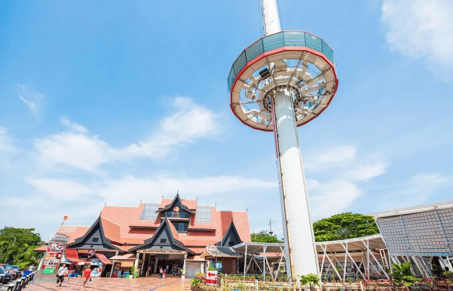 Melaka: Menara Taming Sari Tower E-Ticket - What the Seven-Minute Ride Includes