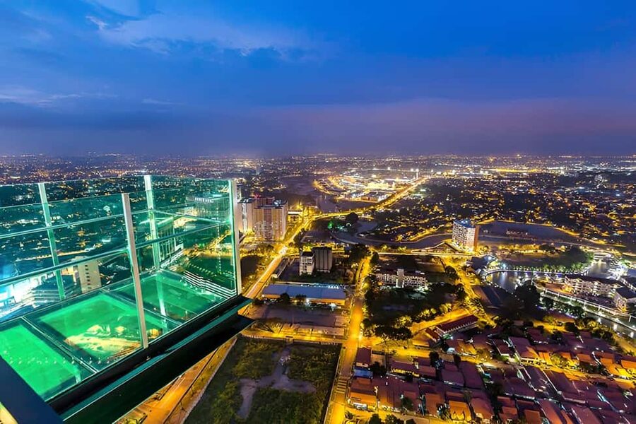 Melaka: The Shore Sky Tower Admission Ticket - Photo opportunities from the waterfront to Gunung Ledang