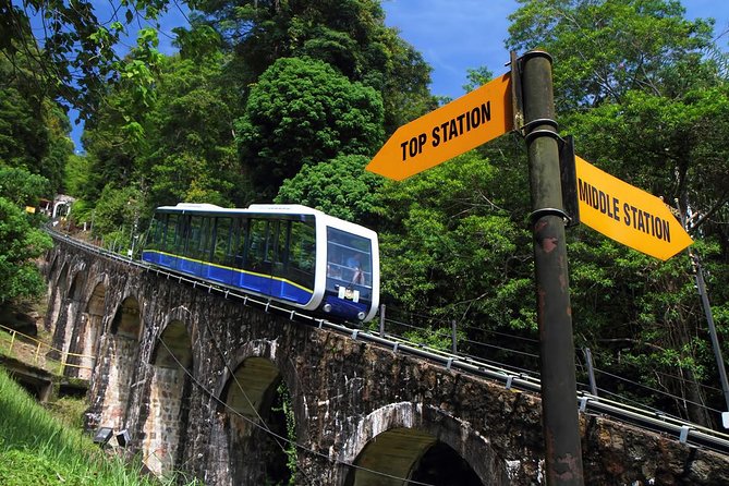Penang City & Temple Tour with Penang Hill(Fast Lane)& Kek Lok Si - George Town begins the day with a quick historic look