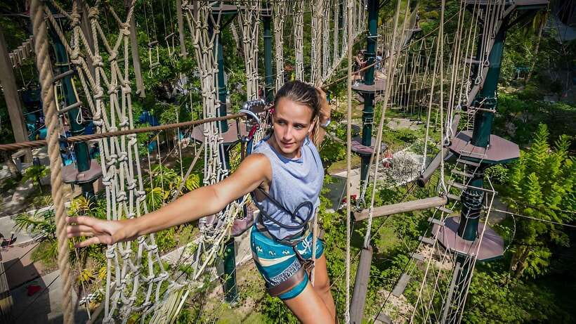 Penang: ESCAPE Theme Park Entry Ticket - Adventureplay and the 111 Monkey Business challenges