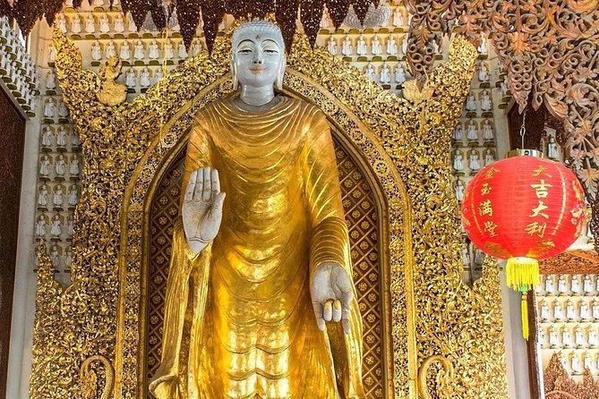 Penang Half Day City Tour with The Top Komtar - The reclining Buddha at Chaiya Mangalaram Temple