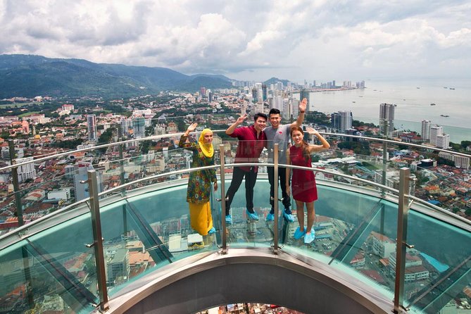 Penang Half Day City Tour with The Top Komtar - Burmese design and quiet prayer at Dhammikarama