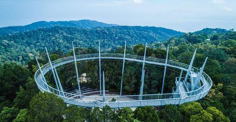 Penang: The Habitat Penang Hill Entry Ticket - The 1.6km trail and the old East India Company path