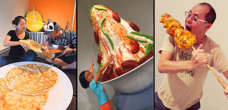 Penang: Wonderfood Museum Entry Ticket - The Wow Zone makes food larger than life