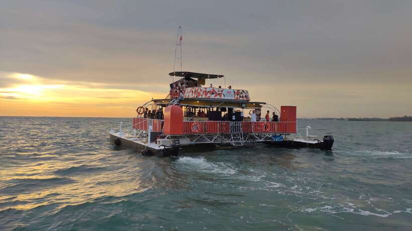 Port Dickson: Breathtaking Dickson Dragon Sunset Cruise - A sunset sail with a party-boat personality