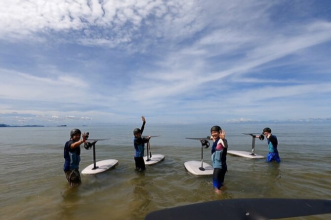 Private Guided E-Foil Experience in Tanjung Aru Beach - Learning from your stomach to your knees