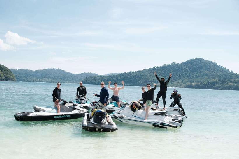 (PRIVATE) Platinum Package Jet Ski Tour Langkawi, Red Ray - Tuba’s caves and island discovery
