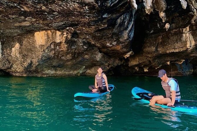 Private Stand Up Paddle Trip in Tanjung Rhu - Finding the caves from the water