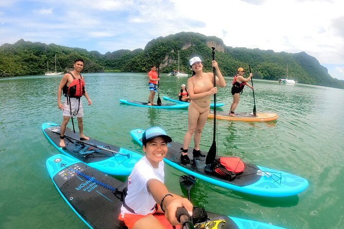 Private Stand Up Paddle Trip in Tanjung Rhu - Swimming beside the man-made private island