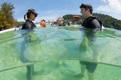 RAID Try-Dive in Kota Kinabalu, Sabah - Why this Kota Kinabalu scuba outing works for first-timers