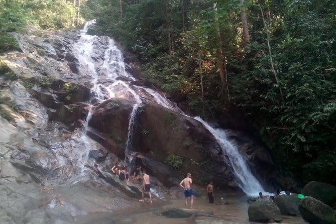 Rainforest-Cascading Waterfall & Batu Cave (Private Tour) - Batu Caves and the colorful staircase