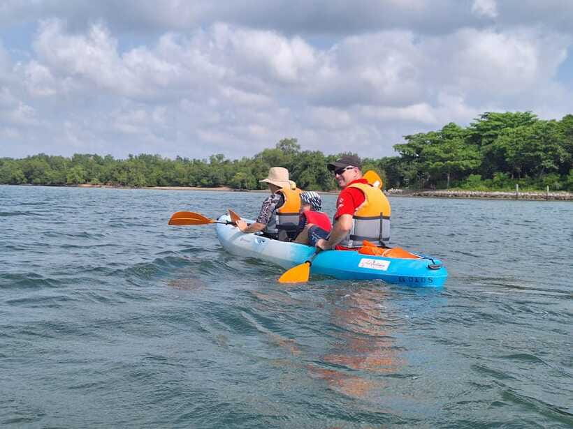 Round Ketam Kayaking at Pulau Ubin - What the $86 price really covers