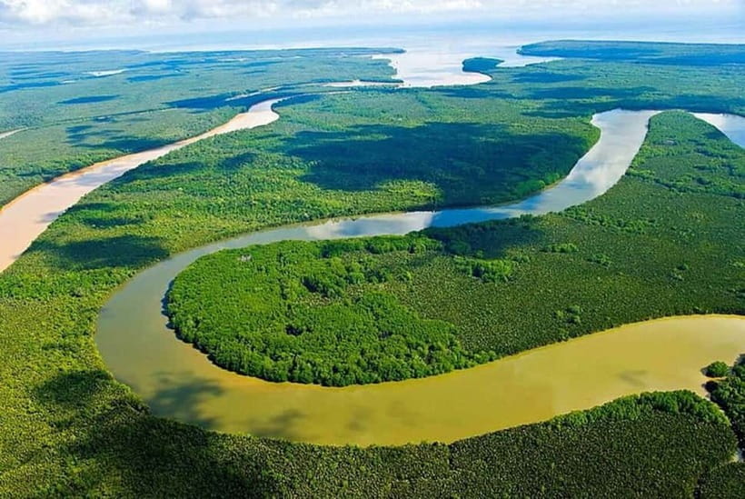 Sandakan: Kinabatangan River Wildlife Cruise with Lunch - The Sandakan pickup and first van ride