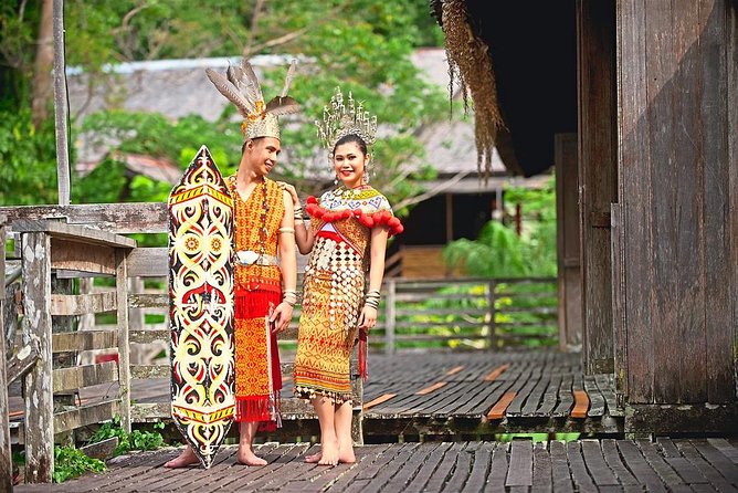Sarawak Cultural Village Tour from Kuching - Walking through seven ethnic houses
