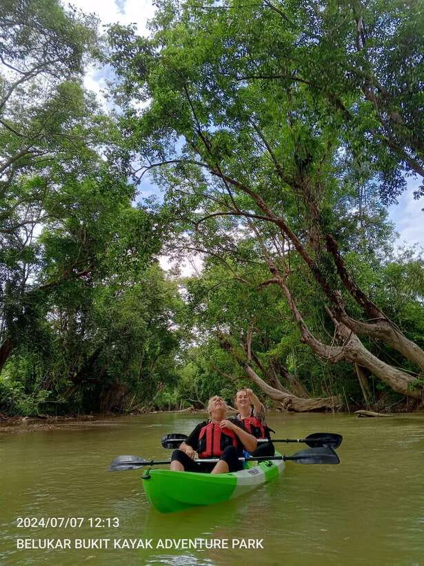 Sungai Berang Wildlife & Cultural Kayak Tour - Starting at the wooden Kalang Rengas sign